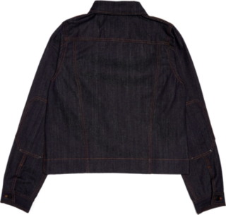 denim jacket under peacoat