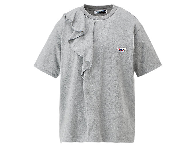 Image 1 of 6 of SHORT SLEEVED TOP color Feather Grey