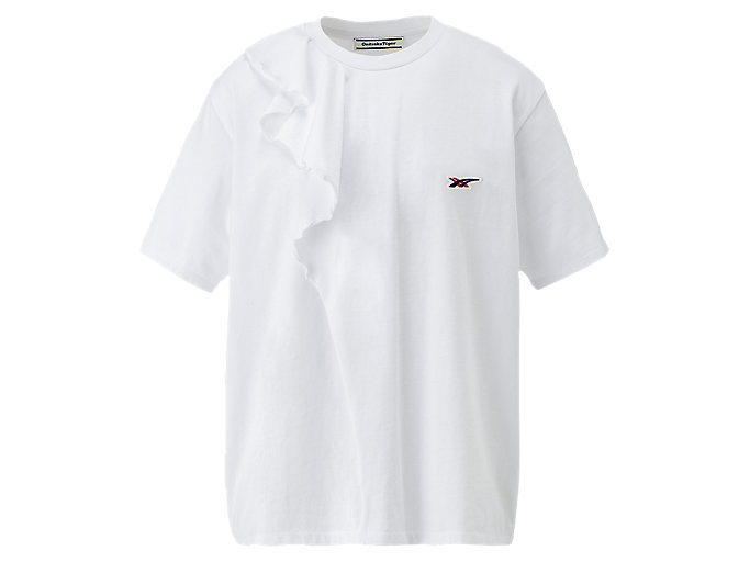 Image 1 of 6 of SHORT SLEEVED TOP color Real White
