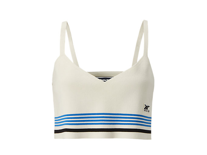 Alternative image view of CROP TOP, White
