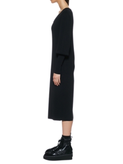 WS KNIT DRESS BLACK