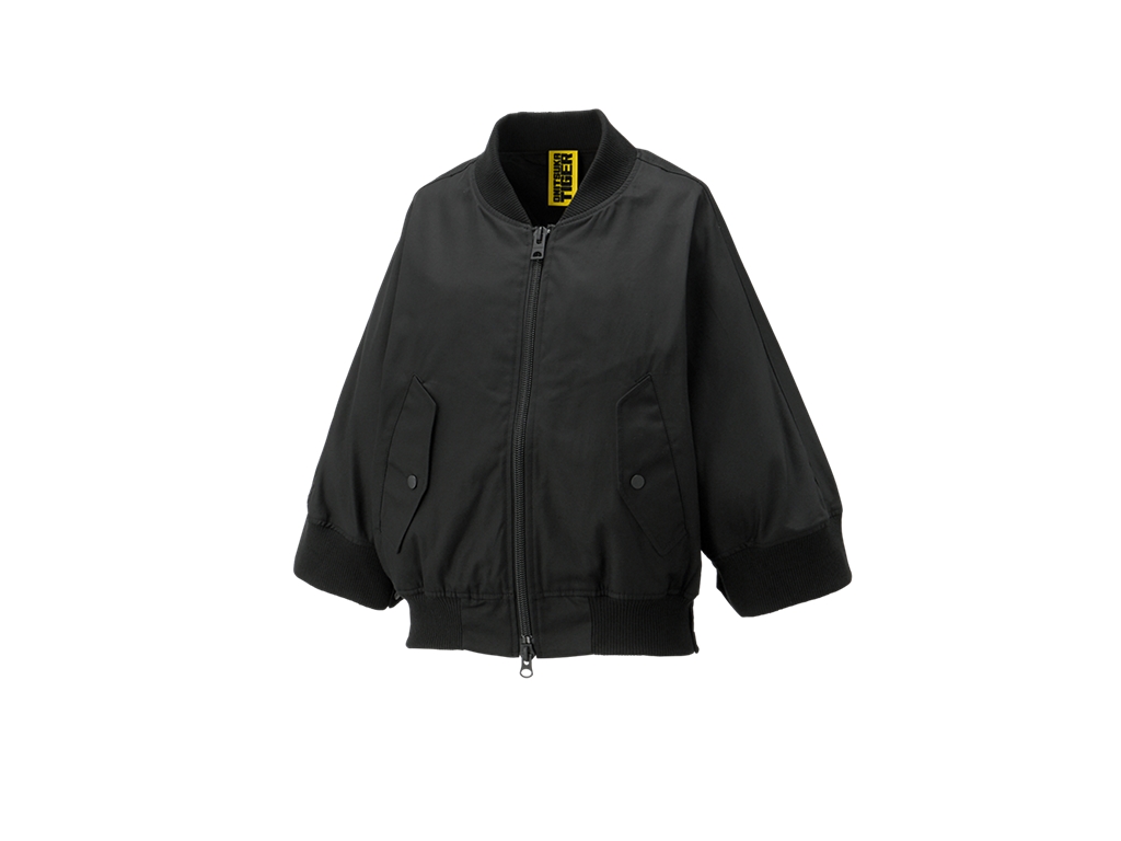 Onitsuka Tiger WS BOMBER JACKET BLACK 2182B088 Onitsuka Tiger WS BOMBER JACKET BLACK 2182B088