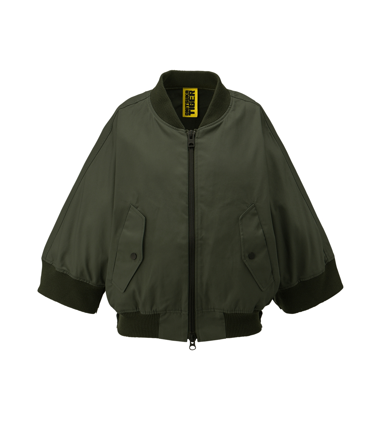 Onitsuka Tiger WS BOMBER JACKET KHAKI 2182B088 Onitsuka Tiger WS BOMBER JACKET KHAKI 2182B088