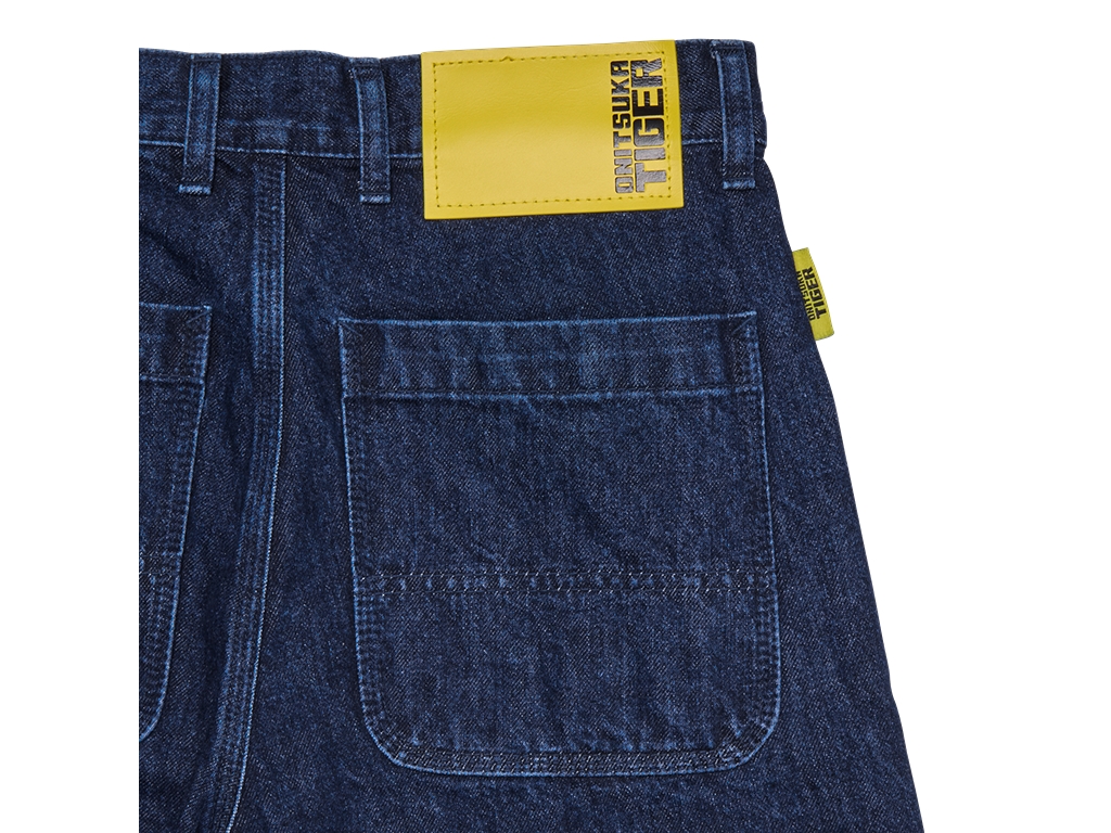 Onitsuka Tiger WS DENIM PANTS BLUE 2182B277 Onitsuka Tiger WS DENIM PANTS BLUE 2182B277