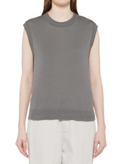 Womens short sleeved knit top | Official online store | Onitsuka
