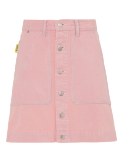 WS DENIM BUTTON DOWN SKIRT