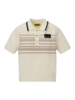 STRICK-POLO FÜR DAMEN