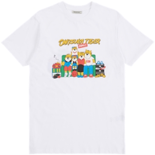 onitsuka tiger t shirt junior argent