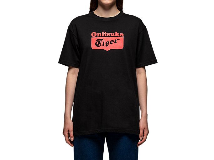 Image 1 of 9 of Unisex Black/Red T-SHIRT SALE: WOMEN