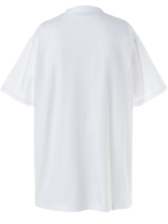 Logo Oversize T-shirt - White - CHROMABLE