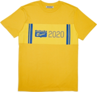 onitsuka tiger t shirt jaune