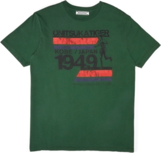 onitsuka tiger t shirt homme verte