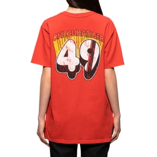 graphic tee with red
