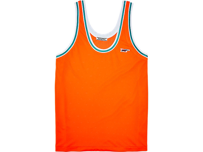 Image 1 of 6 of Unisex Shocking Orange TANK TOP WOMEN'S CLOTHING