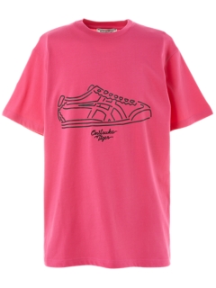 onitsuka tiger t shirt rose