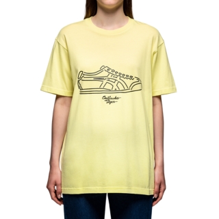 onitsuka tiger t shirt homme jaune