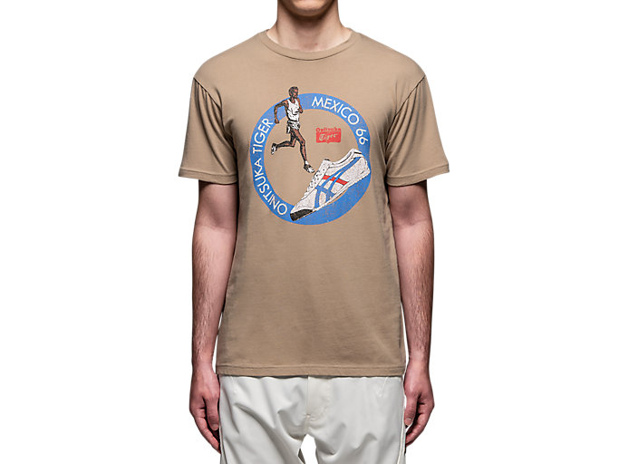 Alternative image view of WASHED GRAPHIC T-Shirt, Dark Taupe