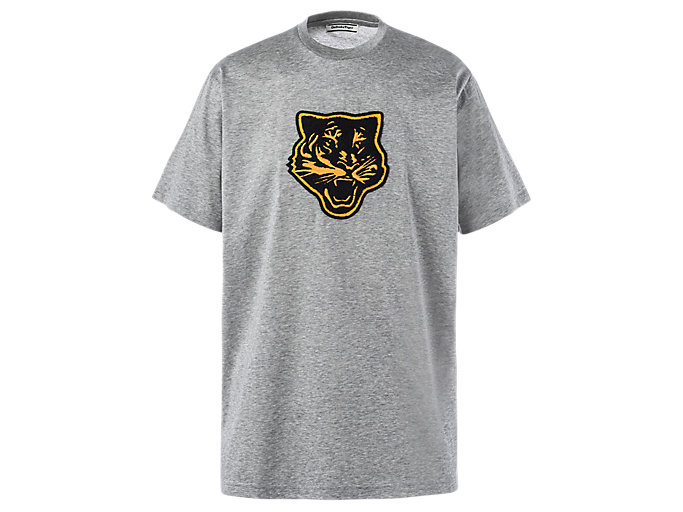 Alternative image view of GRAPHIC T-SHIRT, Mid Grey/Huddle Yellow