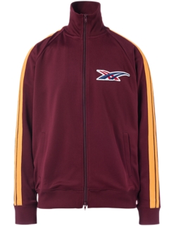 Unisex TRACK TOP | Burgundy | UNISEX CLOTHING | Onitsuka Tiger