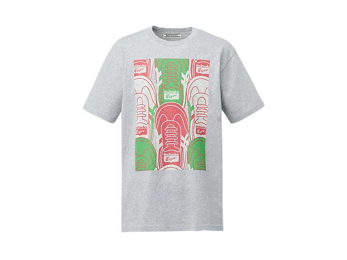 Alternative image view of T-SHIRT GRAPHIQUE, Heather Grey