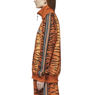 トップス 00s onituka tiger track jacket y2k teck adidas Originals Men's Graphics Y2K Track Top Black/Orange Rush X