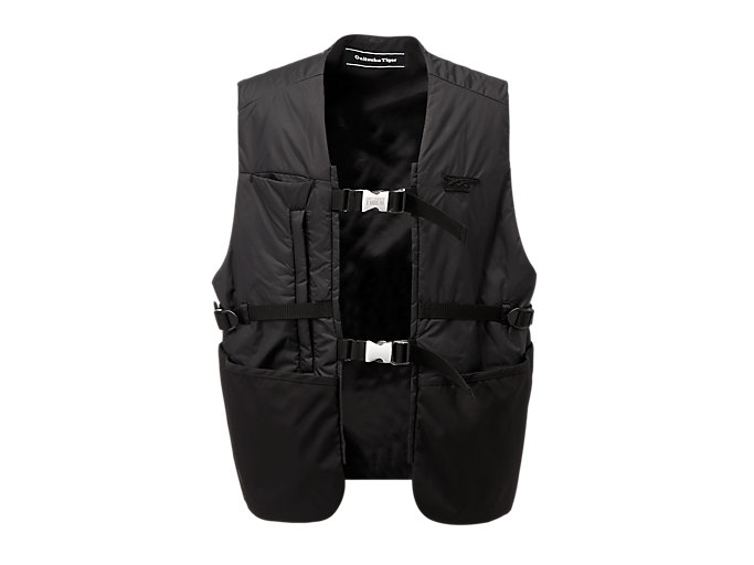 Image 1 of 7 of Unisex Black/Dark Grey VEST Men's Clothing