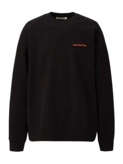 Onitsuka Tiger スウェット ブラック 猫デザイン SWEATSHIRT | Official online store | Onitsuka Tiger FI