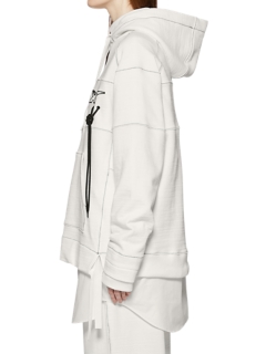 sweat onitsuka tiger fille gris