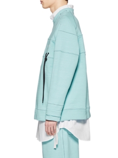 UNISEX LS TOP | Light Blue | Clothing | Onitsuka Tiger