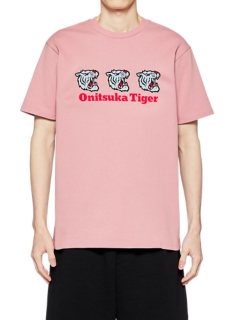 UNISEX GRAPHIC TEE | Light Pink | Clothing | Onitsuka Tiger