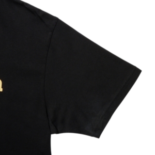 LOGO TEE BLACK/SILVER