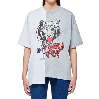 Onitsuka tiger t on sale shirt fille argent