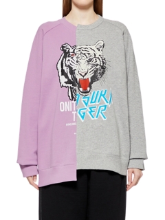 Sweat onitsuka on sale tiger violet