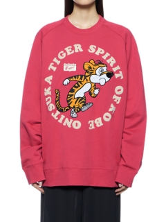 Pink, Green & Red Tiger Sweatshirt