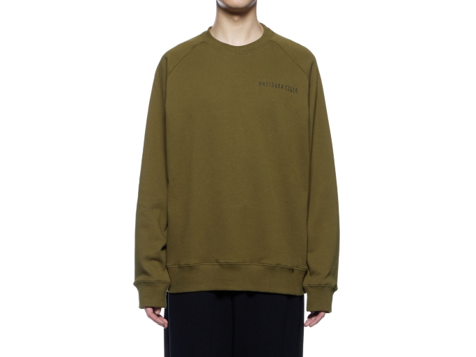 Onitsuka tiger SWEAT TOP Big tiger Embroidery Sweat top XS