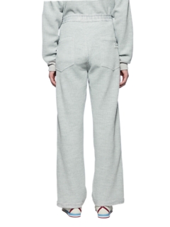 TRACK PANTS, MEN, HEATHER GREY