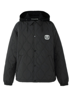 QUILTED JACKET - BLACK/BLACK | Onitsuka Tiger Hong Kong | Onitsuka