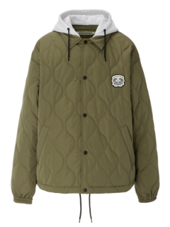 Alternative image view of QUILTED JACKET,  Khaki