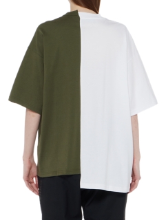 POCKET TEE WHITE/KHAKI