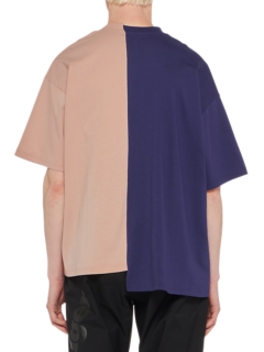 POCKET TEE LIGHT PINK/LIGHT NAVY