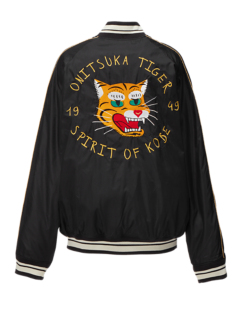 BOMBER JACKET - BLACK | Onitsuka Tiger Hong Kong