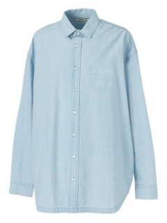 OVERSIZED SHIRT LIGHT BLUE