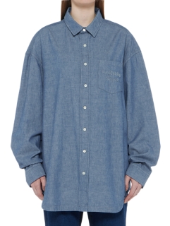 OVERSIZED SHIRT BLUE