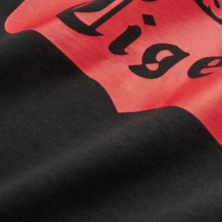 LOGO TEE BLACK/RED