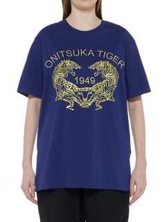 GRAPHIC TEE LIGHT NAVY