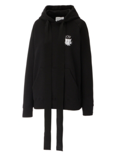 Onitsuka Tiger SWEAT HOODIE BLACK 2183B481