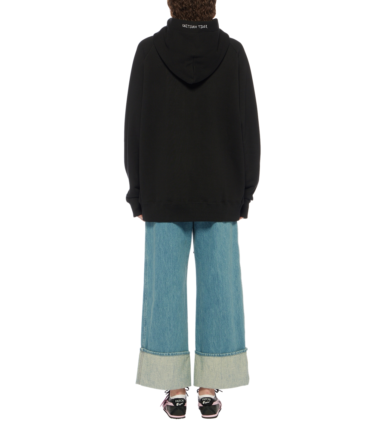 Onitsuka Tiger SWEAT HOODIE BLACK 2183B481 Onitsuka Tiger SWEAT HOODIE BLACK 2183B481
