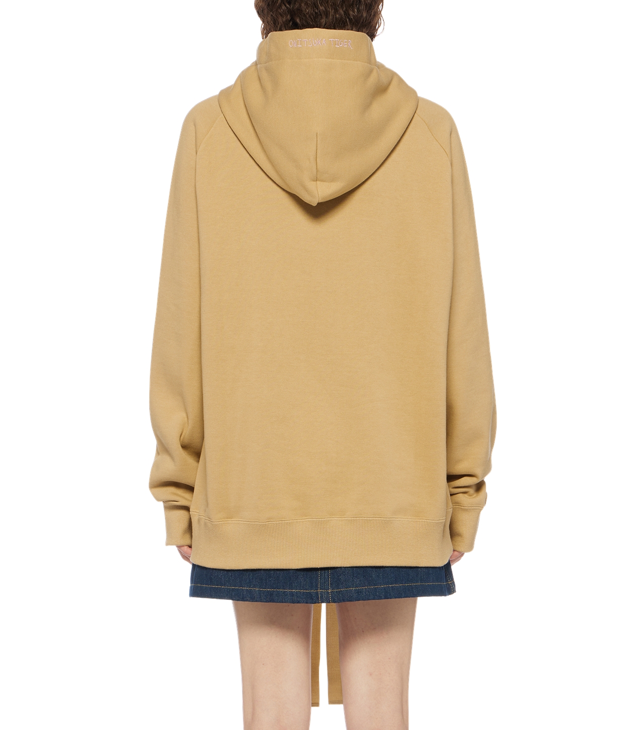 Onitsuka Tiger SWEAT HOODIE BEIGE 2183B481 Onitsuka Tiger SWEAT HOODIE BEIGE 2183B481