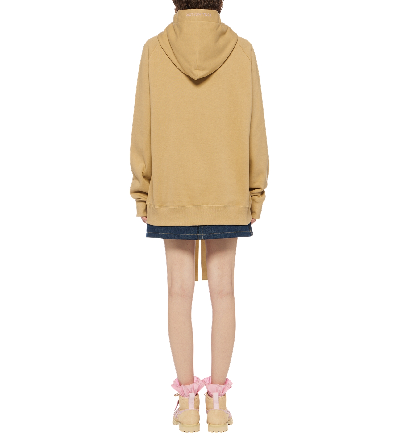 Onitsuka Tiger SWEAT HOODIE BEIGE 2183B481 Onitsuka Tiger SWEAT HOODIE BEIGE 2183B481