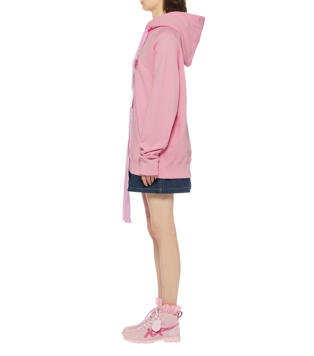 Onitsuka Tiger SWEAT HOODIE LIGHT PINK 2183B481 Onitsuka Tiger SWEAT HOODIE LIGHT PINK 2183B481